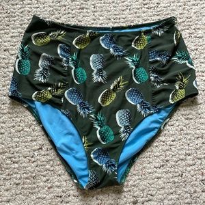 Aerie Pineapple Bikini Bottoms